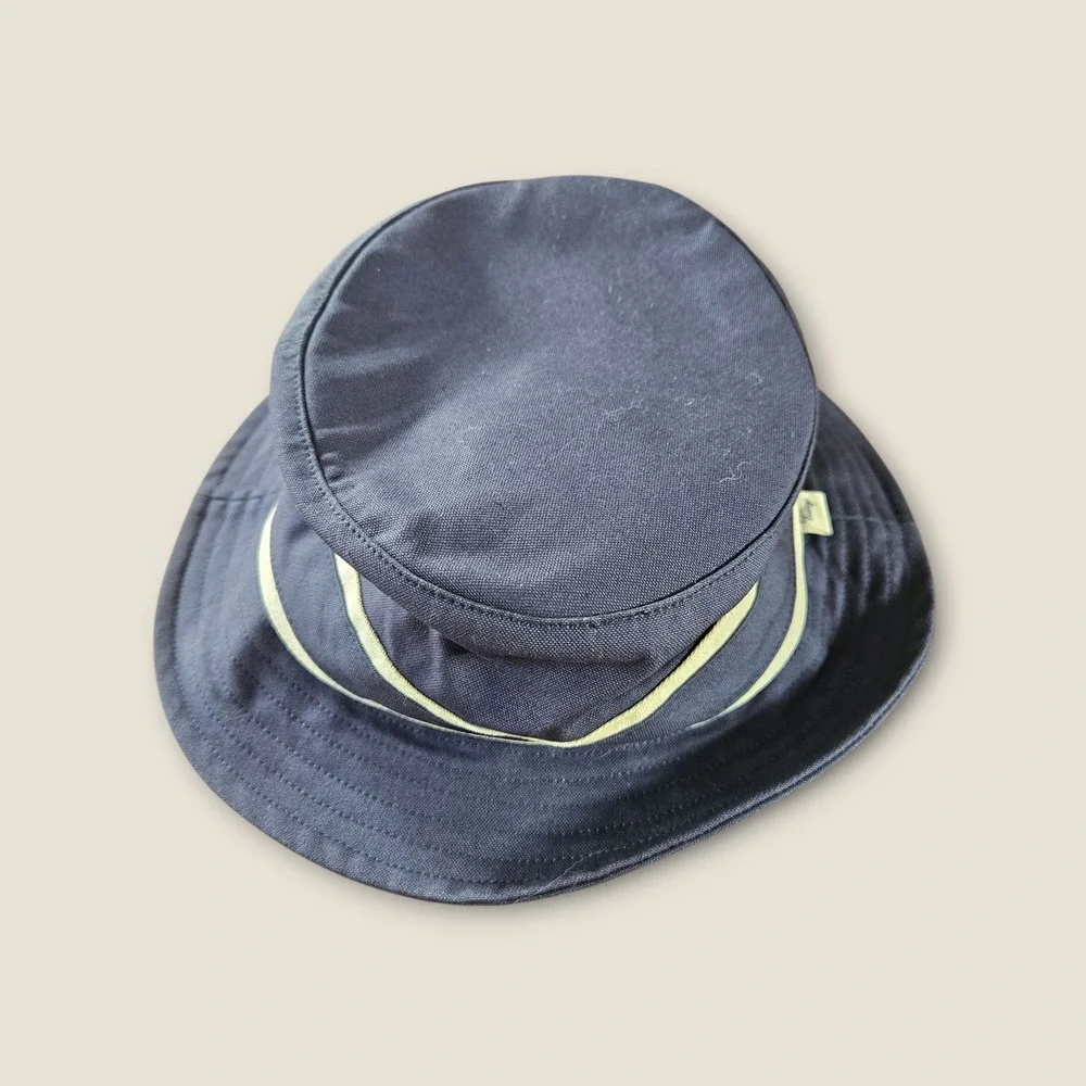 Tilley Endurables Bucket Hat Mens‎ S/M Blue Cotton Outdoor Sun Travel